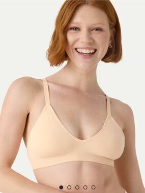 NWT BOMBAS Women's Seamless Triangle Bralette